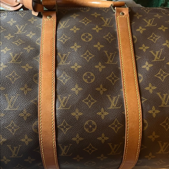 Louis Vuitton 50 Keepall Duffle bag tote made in France -August 1982 - Picture 13 of 16